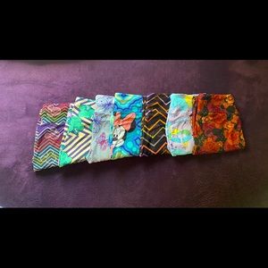🌱BUNDLE🌱 of 7 pair of LuLaRoe soft leggings